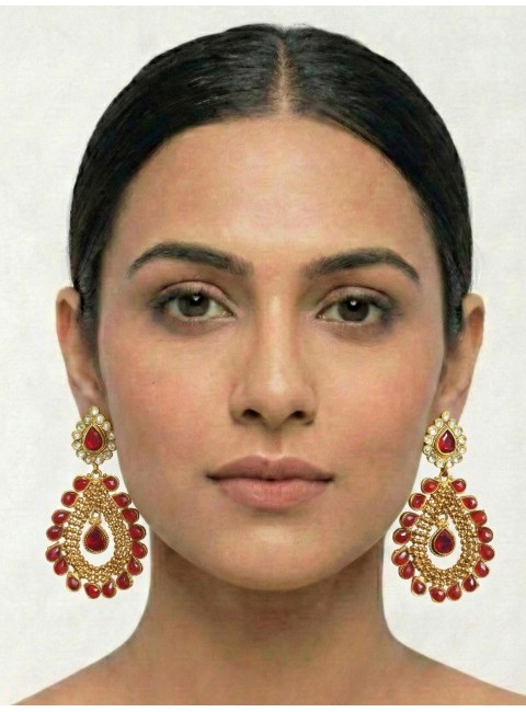 Antique Polki Earrings